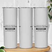 Funny Bonus Dad Gifts Skinny Tumbler Stepdad Fathers Day - Wonder Print Shop