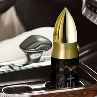 Christian Faith Over Fear Bullet Tumbler Religious Jesus Saves Cross US Flag Prayer Patriotic - Wonder Print Shop