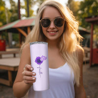 Christian Gifts for Women Faith Skinny Tumbler Inspirational Religious Bible Gift for Her - Wonder Print Shop