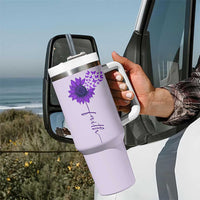 Christian Gifts for Women Faith Tumbler With Handle Inspirational Religious Bible Gift for Her - Wonder Print Shop