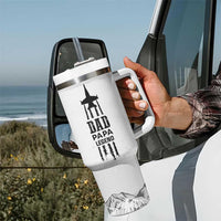 Fathers Day Dad Gifts Tumbler With Handle From Daughter Son Dad Birthday Gift Camo US Flag