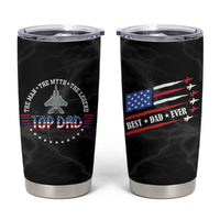 Christmas Gifts for Dad Tumbler Cup Best Dad Ever The Man The Myth The Legend - Wonder Print Shop