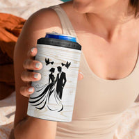 Gifts For Husband From Wife 4 in 1 Can Cooler Tumbler To My Husband I Love You Wedding Anniversary Gift