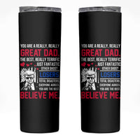 Christmas Gifts for Dad Skinny Tumbler for Christmas Fathers Day - Wonder Print Shop