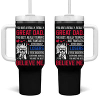 Christmas Gifts for Dad Tumbler With Handle for Christmas Fathers Day - Wonder Print Shop