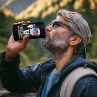 Christmas Gifts for Dad 4 in 1 Can Cooler Tumbler Best Dad Ever American Flag - Wonder Print Shop