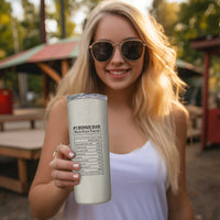 Best Bonus Dad Ever Skinny Tumbler Stepdad Fathers Day Gifts From Stepdaughter Stepson - Wonder Print Shop