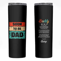 Soon To Be Dad Skinny Tumbler New Expecting Dad First Time Father's Day