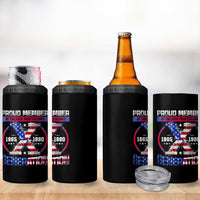Proud Member Fck Your Feelings X Generation 4 in 1 Can Cooler Tumbler Funny Gen X American Flag - Wonder Print Shop