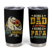 Christmas Gifts for Dad Tumbler Cup Being A Dad Is An Honor Being A Papa Is Priceless - Wonder Print Shop