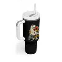 Christmas Gifts for Dad Tumbler With Handle Being A Dad Is An Honor Being A Papa Is Priceless - Wonder Print Shop