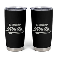 El Mejor Abuelo Tumbler Cup Fathers day Dia Del Padre Best Abuelo Gifts In Spanish - Wonder Print Shop