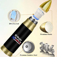 Puerto Rico Grandpa Bullet Tumbler La Mejor Abuelo Grandpa Father's Day Gift