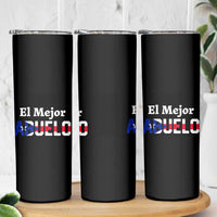 Puerto Rico Grandpa Skinny Tumbler La Mejor Abuelo Grandpa Father's Day Gift