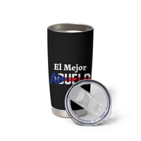 Puerto Rico Grandpa Tumbler Cup La Mejor Abuelo Grandpa Father's Day Gift