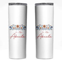 Grandma Gifts in Spanish Skinny Tumbler La Mejor Abuela Gift - Wonder Print Shop