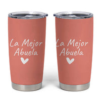 Grandma Gifts in Spanish Tumbler Cup La Mejor Abuela - Wonder Print Shop
