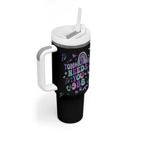 Suicide Prevention Awareness Tumbler With Handle Tomorrow Needs You 988 Therapist Psychologist - Wonder Print Shop