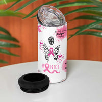Breast Cancer Survivor 4 in 1 Can Cooler Tumbler With Inspirational Words Get Well Soon Gifts - Wonder Print Shop