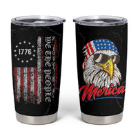 American Flag Tumbler Cup We The People Bald Eagle Patriotic