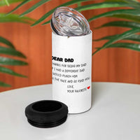 Gifts For Dad 4 in 1 Can Cooler Tumbler Christmas Birthday Present Ideas For Father Husband Fathers Gift - Wonder Print Shop