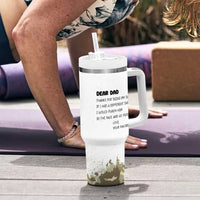 Gifts For Dad Tumbler With Handle Christmas Birthday Present Ideas For Father Husband Fathers Gift - Wonder Print Shop