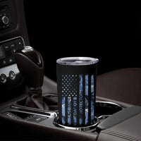 Christmas Gifts for Dad Tumbler Cup Husband Daddy Protector Hero Fathers Day Camo American Flag - Wonder Print Shop