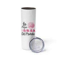 Great-grandmother Gifts in Spanish Skinny Tumbler La Mejor Bisabuela Del Mundo - Wonder Print Shop