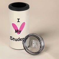 English Grammar Teacher 4 in 1 Can Cooler Tumbler There Their They're Funny Humor - Wonder Print Shop
