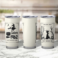 Witch Halloween Tumbler Cup Women Girls Trip Salem 1692 They Missed One - Wonder Print Shop
