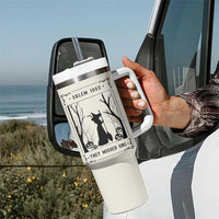 Witch Halloween Tumbler With Handle Women Girls Trip Salem 1692 They Missed One - Wonder Print Shop