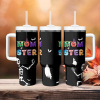 Funny Gifts For Mom Tumbler With Handle Halloween Mom Gift Spooky Mama Mom-Ster