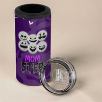 Halloween Mom 4 in 1 Can Cooler Tumbler Momster Spooky Season Funny Mama Gift for Mom Ster - Wonder Print Shop