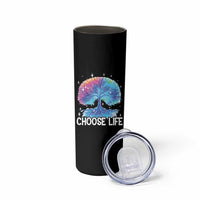 Suicide Prevention Awareness Skinny Tumbler Teal Purple Semicolon Choose Life Support You Matter Therapist Psychologist - Wonder Print Shop
