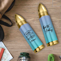 Personalized Boss Lady Bullet Tumbler Custom Name Gifts for Office Bosses Coworkers Leaders Managers