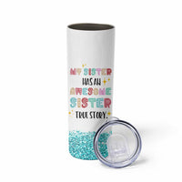 Sister Gifts From Sister Skinny Tumbler Funny Family Sibling