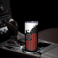 US Patriot Skinny Tumbler Freedom 250 Years Of Freedom 1776 2026 American Flag