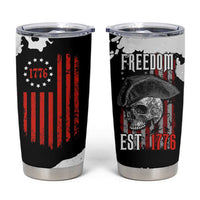 US Patriot Tumbler Cup Freedom 250 Years Of Freedom 1776 2026 American Flag