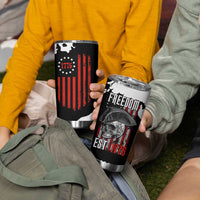 US Patriot Tumbler Cup Freedom 250 Years Of Freedom 1776 2026 American Flag