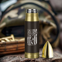 Deer Hunters Bullet Tumbler Best Buckin' Dad Ever Funny Fathers Day Christmas Gifts for Dad