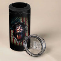 Christian Gift for Men 4 in 1 Can Cooler Tumbler I Can Do All Things Through Christ Religious Pastor