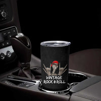 Rocker Skeleton Tumbler Cup Vintage Hand Rock & Roll Funny Halloween Gifts - Wonder Print Shop