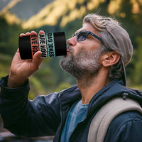 Christmas Gifts for Dad 4 in 1 Can Cooler Tumbler Dad Jokes Are How Eye Roll, Funny Father's Day Pun - Wonder Print Shop