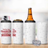 Valentines Gifts for Her 4 in 1 Can Cooler Tumbler You're My Favorite Cardio Workout TB10