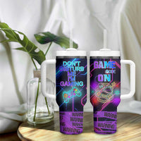 Gaming Gifts Tumbler With Handle Warning Do Not Disturb Im Gaming Video Game Gamer