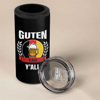 Oktoberfest German Flag 4 in 1 Can Cooler Tumbler Prost Guten Tag Y'all Beer Festival - Wonder Print Shop