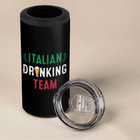 Funny Beer Alcohol Drunk 4 in 1 Can Cooler Tumbler Oktoberfest Italian Drinking Team - Wonder Print Shop