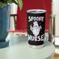 Halloween Nurse Tumbler Cup Spooky Nurse Ghost Nursing Halloween - Wonder Print Shop