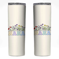 Nana Grandma Gift Skinny Tumbler Grandma's Garden Mother's Day For Grandma Mimi - Wonder Print Shop