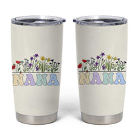 Nana Grandma Gift Tumbler Cup Grandma's Garden Mother's Day For Grandma Mimi - Wonder Print Shop
